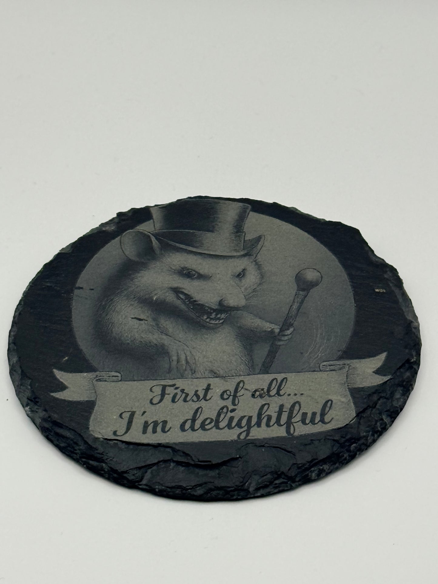 Drinkunderlägg i sten