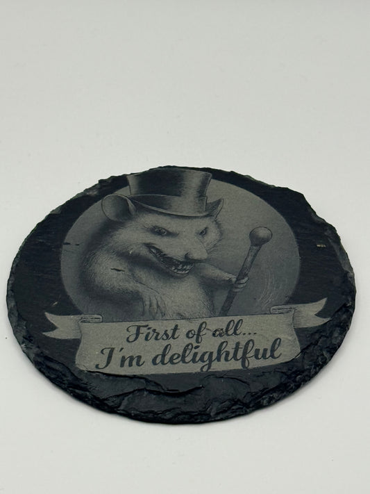 Drinkunderlägg i sten