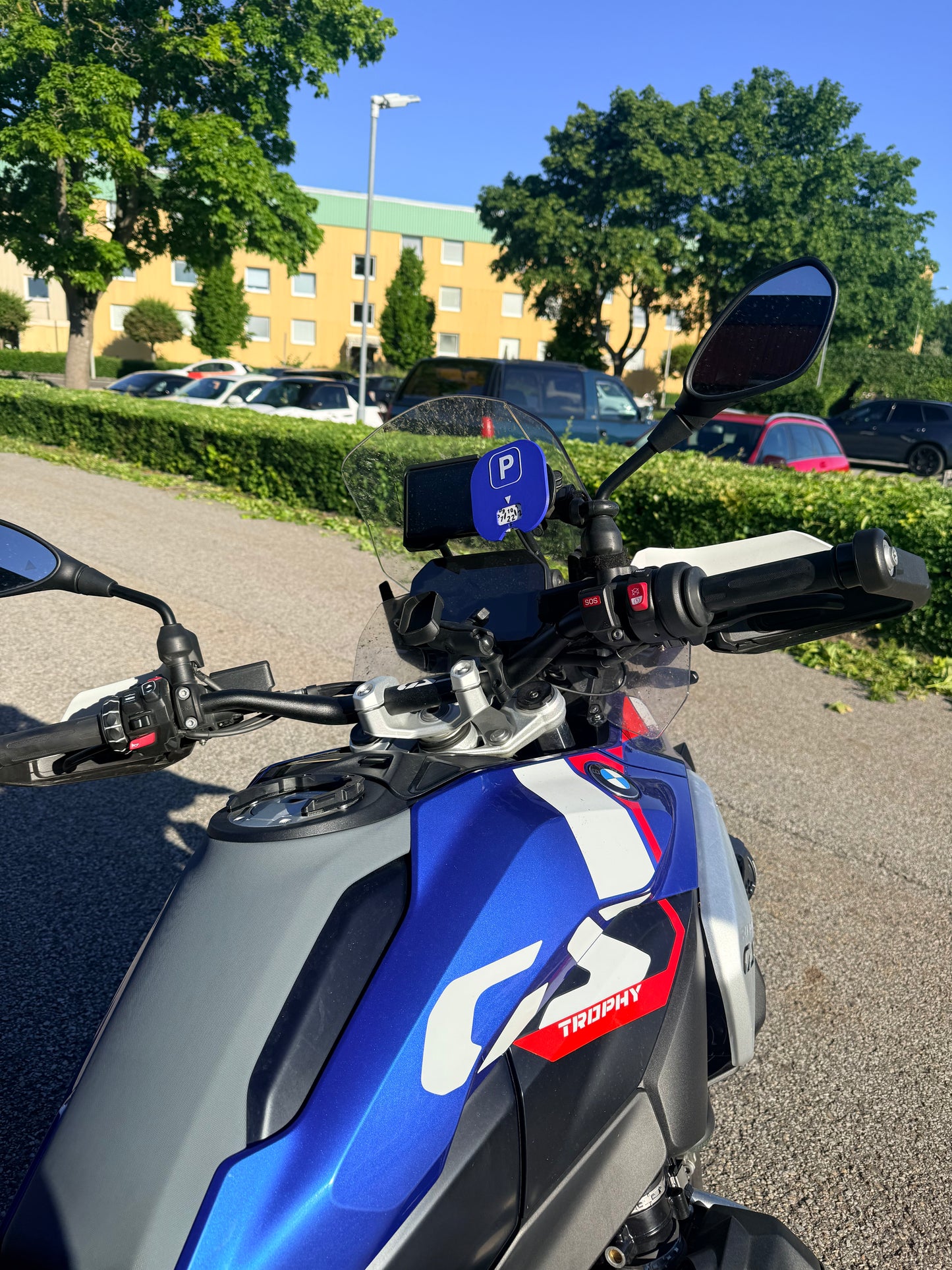 P-skiva för MC 24h ur.